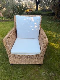 Poltrona in bamboo