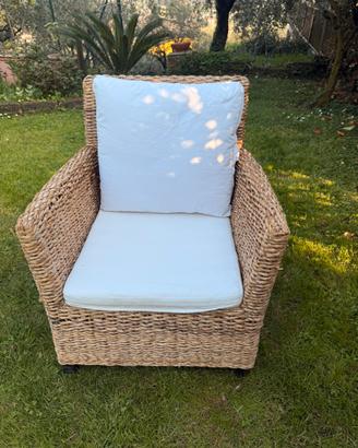 Poltrona in bamboo