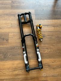 Forcella DH38 m1 e  mono Ohlins TTX 22 m.2