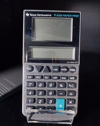 Calcolatrice Texas Instruments TI-5028 PAPER-FREE