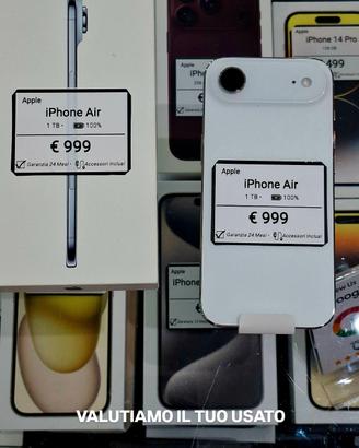 IPHONE AIR 1TB bianco 