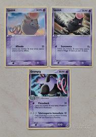 Spoink e Grumpig Ex emerald Pokemon 