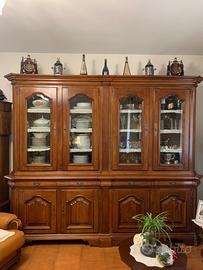 Credenza/Vetrina in legno massello stile classico