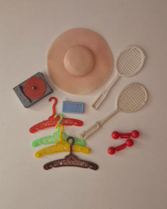 lotto oggetti barbie 