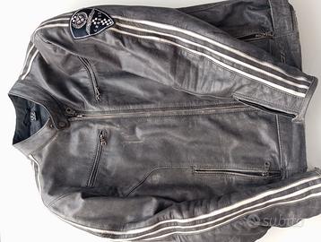 Giacca moto in pelle bikers TG.48