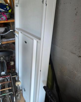 tavolo legno bianco 140x90 più prolunga da 50 cmga