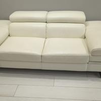 Divano Poltrone e Sofa’ 3 posti pelle