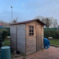 Casetta in legno 2x2mt