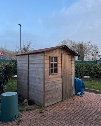 Casetta in legno 2x2mt