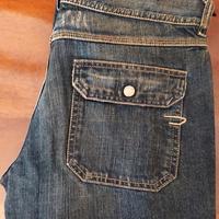 Blue jeans vintage donna vita bassa zampa Diesel