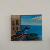 Quadro paesaggio marino