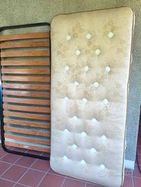 materasso e rete 90x180 