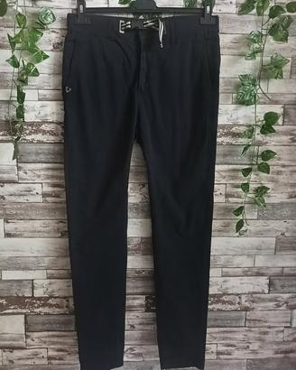 PANTALONI CHINO SUBLEVEL TG. W29 BLU