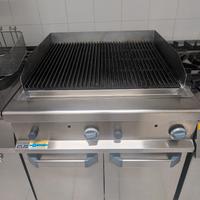 Griglia professionale MBM metano - usata 3 mesi -