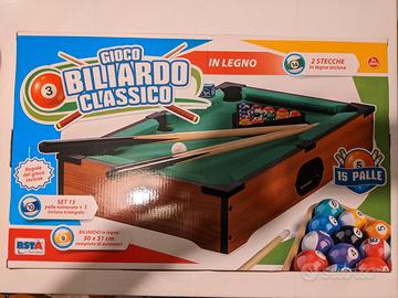 biliardo in miniatura da tavolo