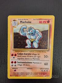 machoke anni 90 carte pokemon