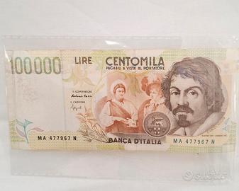 Banconota da collezione centomila lire
