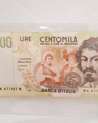 Banconota da collezione centomila lire