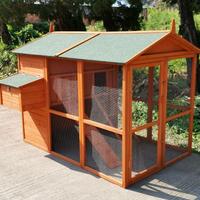 Pollaio in legno da giardino per galline ovaiole