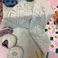 Copertina per carrozzino in lana merino