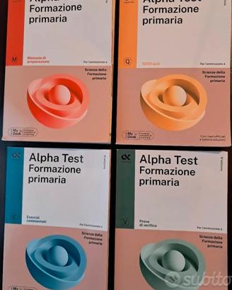 Kit Alpha Test Formazione Primaria