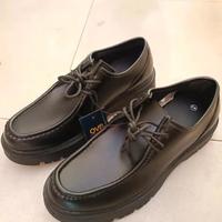 Mocassini uomo con lacci neri nuovi