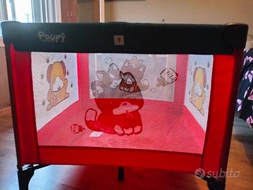 Box lettino Poupy Zerotreanni quadrato 