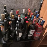 Bottiglie di vino-spumanti- spritz