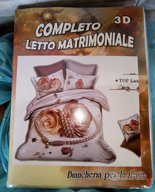 Completo lenzuola matrimoniale