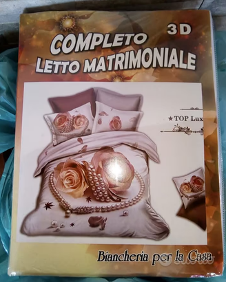 Completo lenzuola matrimoniale