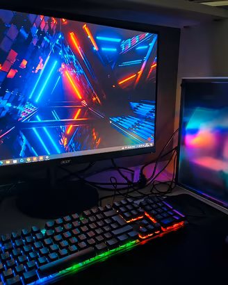 PC Gaming Fisso, Rx580 8 GB, 16 GB RAM, 1250 SSD