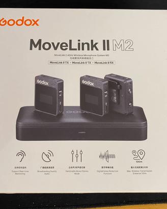 Microfoni Godox Movelink II M2 2 canali