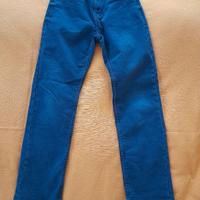 Pantalone tipo jeans 5 tasche, bambino 10 anni