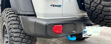Jeep Wrangler paraurti post con gruppi ottici
