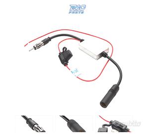 AMPLIFICATORE DI SEGNALE RADIO FM CONNETTORE UNIVE