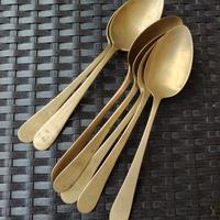 Set 7 Cucchiai Ottone inzio 1900 OFFERTONA