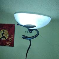 2 applique in ferro battuto 