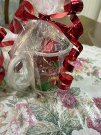 Confezione idea, con tazza natalizia