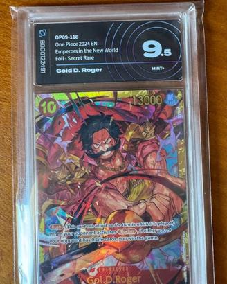 Gol D. Roger 9.5 2024 One Piece Op09-118
