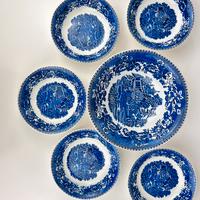 Set macedonia/dessert inglese Wedgwood & Co. 1950