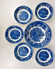 Set macedonia/dessert inglese Wedgwood & Co. 1950