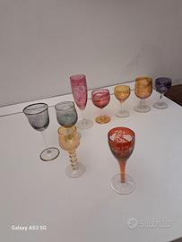 9 bicchierini da degustazione 