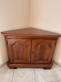 Angoliera in legno massello