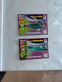 2 figurine della "Calciatori Panini 2017-2018"