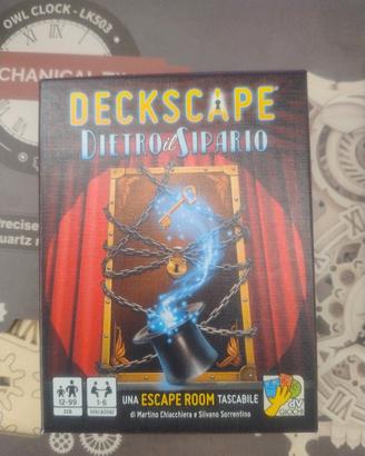 Escape Room  Deckscape Dietro il Sipario