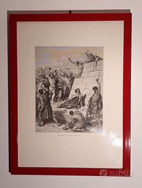 6 stampe G. Doré Grandi Personaggi della Bibbia