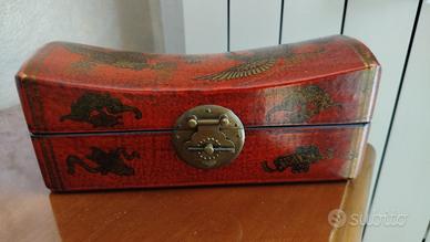 Scatola portagioie cinese manifattura artigianale