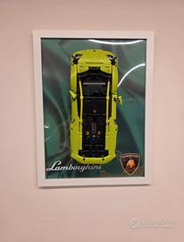 quadro per lego lamborghini 