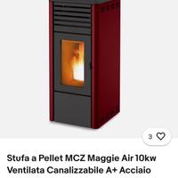 Stufa a pellet usata