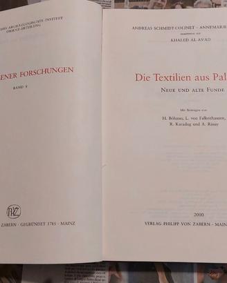 DIE TEXTILIEN AUS PALMYRA Colinet -Stauffer 2000